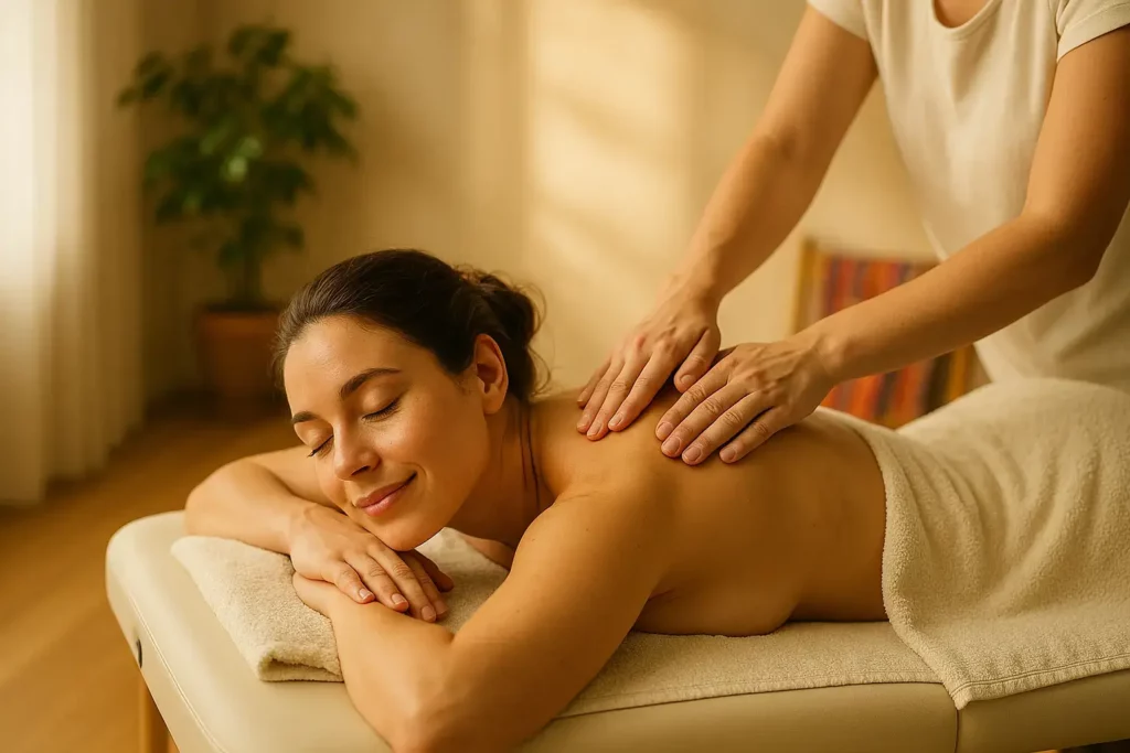 massage post natal détente et récupération